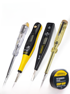 เครื่องทดสอบปากกาของช่างไฟฟ้ามัลติฟังก์ชั่น Stanley Digital สําหรับโครงการสายไฟและท่อประปา