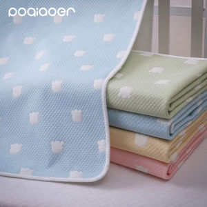 Pure Cotton Breathable Waterproof Washable A-Class Baby Urine Mat Infant Toddler Child Period Bed Mat Comfortable Absorbent Pad