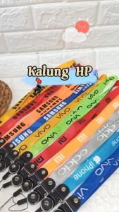 LANYARD / GANTUNGAN HP MOTIF BRAND UNIVERSAL TALI GANTUNGAN HP