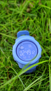 NORTH EDGE Training LCD Digital Display Mens Watch Outdoor Steps Calories Fitness Sports Watch Heart Rate Blood Oxygen 50M Waterproof Digital Watch MARS 5 Watch For Men