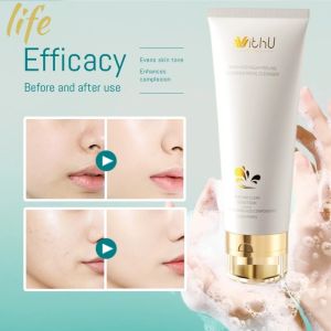 Facial cleanser foam cleanser salicylic acid amino acid infused breakout clearing oil balancing non irritating pore refining for acne prone oily skin