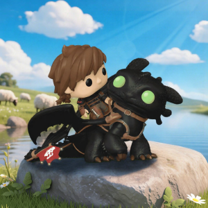 Funko | How to Train Your Dragon Hiccup Toothless Figure