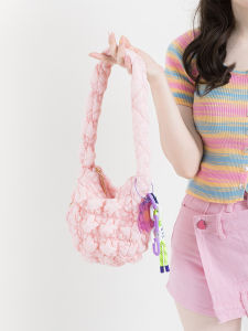 NALLCHEER กระเป๋า Soft Bag ของแท้ กระเป๋าสะพายผญ กระเป๋า กระเป๋าสะพาย กระเป๋าขมนุ่ม แฟชั่น เกาหลี กระเป๋าสะพายผช