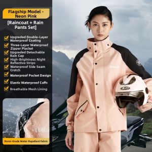 WEICHENGNEI | Rainproof Motorcycle Rain Suit for Adult Delivery Riders