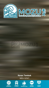 MOZU - Keran Kran Air Taman Tembok Kamar Mandi Engkol MZU-107KT Panjang Konektor Selang Anti Karat