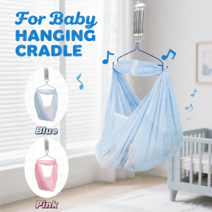 Baby Cradle Stand Baby Cradle Net Spring Cot Kid Swing Cradle Baby Hammock Comfort Your Baby for Used Indoors Outdoors