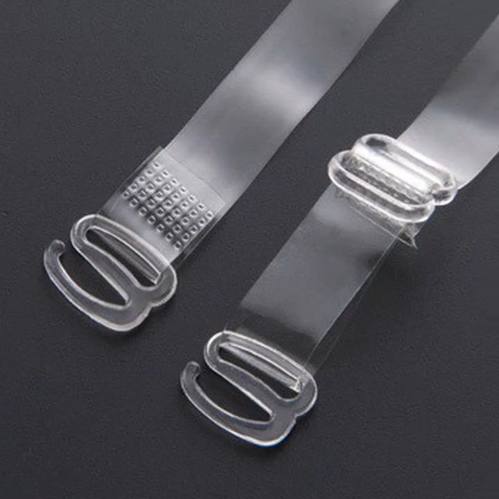 (1 Cặp)Dây Áo Ngực Bra Dây Áo Lót Trong SuốtPhụ Kiện Nội Y Cao Cấp -HAUSE