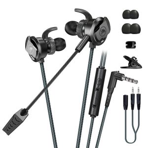 Plextone RX3 plus Gaming Earphones In-Ear Mobile Type-C Dual-Mic Wired Esports Audio for PUBG Positional Audio