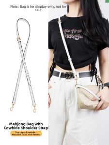 YUESIHUI | Replacement Shoulder Strap for Coach Clutch Bag White