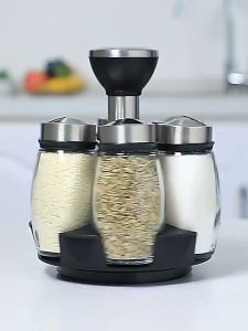 GAMITCO Original 360 Rotating Spice Rack: A Versatile Kitchen Storage Solution