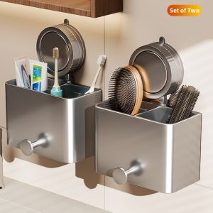 WUBUWEI | Wall-mounted Punch-free Storage Organizer