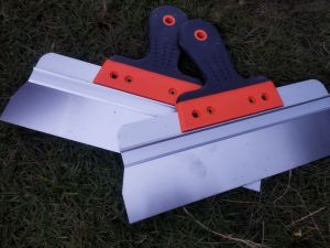 TERLARIS STAINLESS Serbaguna Kape Scraper Scraper Cat Drywall Scrapper