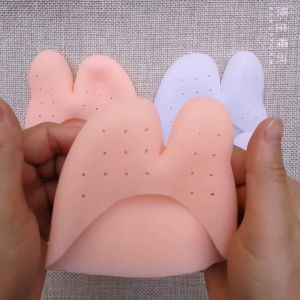 ชุดเครื่องหมายเท้าหลวม 2 ชิ้น/แพ็ค สวมซิลิโคน หัวเท้า แบบหัวปิด ขั้นนิ้วโป้ง สำหรับเท้า SL64