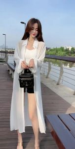 Thời Trang Sành Điệu Áo Dài Tay Nữ Áo Sơ Mi Rộng Rãi Phù Hợp Với Mùa Hè 2024 Phong Cách Chống Nắng Thời Trang Phiên Bản Hàn Quốc Mặc Đi Làm Văn Phòng