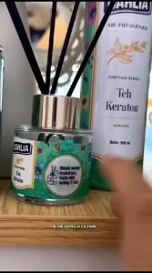 2pcs Dahlia Keraton Spray Pengharum Ruangan 200ml - Dahlia Spray | Wangi Teh Keraton
