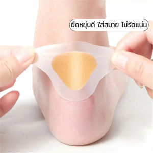 Sudyod【มีสินค้าในสต๊อก】 10Pcs/pack สติกเกอร์เจล ป้องกันอาการการกัดของรองเท้า สําหรับติดเท้า นุ่มสบาย ไม่ทำร้ายผิว heel stickers