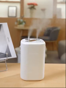 1.3L Dual Spray Humidifier | Quiet Mist for Bedroom Office & Air-Con Room