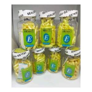 PROMO ANIMATE SERUM WAJAH VITAMIN E [ ISI 60 KAPSUL] FACIAL ESSENCE USA JS100C 100% Serum ORIGINAL Glowing WAJAH