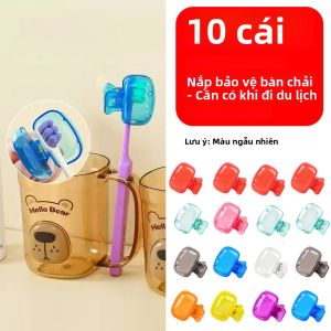 10 Chiếc Nắp Bảo Vệ Bàn Chải Đánh Răng Thân Thiện Với Môi Trường Có Thể Tái Sử Dụng Đầu Bàn Chải Đánh Răng Hộp Bảo Quản Cần Thiết Cho Du Lịch Giá Cả Phải Chăng Vệ Sinh Nha Khoa