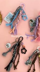 BIG CHARM MACRAME / MACRAME CARABINER CHARM: GANTUNGAN TAS MACRAME, GANTUNGAN LAPTOP, DAN GANTUNGAN KUNCI