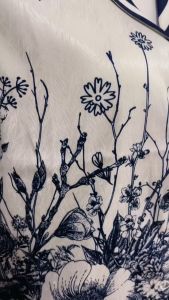 Đồ bộ pijama nữ ANH MỸ mặc nhà lụa xước thiết kế hoa chân bông cao cấp bigsize 40-75kg tay ngắn quần dài SP0327