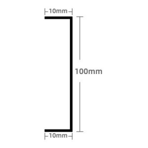 ZHIZHOU | Stainless Steel Narrow U-shaped Skirting Board