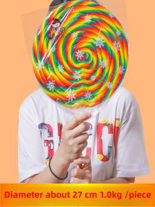 Creative Large Size 1000g Colorful Kung Fu Lollipops Candy Festive Snacks Hard Candy from Fujian Quanzhou China for Children