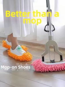 JIFANPAUL | Chenille Floor Cleaning Slipper Socks