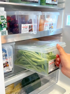 【Local Delivery】Food-grade multifunctional storage containers for the fridge suitable for vegetables fruit and meat