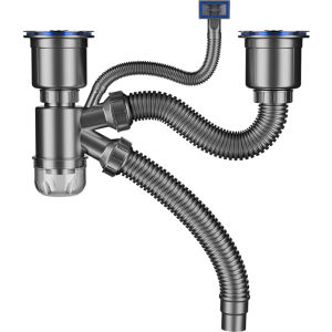 SUNINLIFE | Anti-odor Drain Pipe for Single and Double Sink