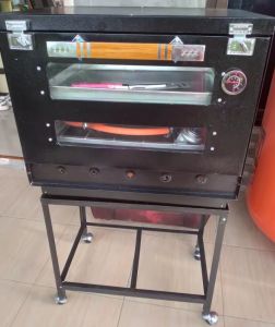 oven gas api atas bawah/ oven gas ukuran 60 x 40 bahan colorbon