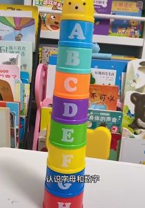 Đồ chơi cốc xếp chồng cho bé cốc cầu vồng đồ chơi giáo dục sớm giúp bé phát triển tư duy dành cho bé 0-3 tuổi