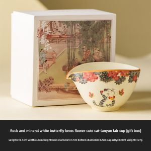 JISU | Cute Cat Owner Tea Cup Ceramic