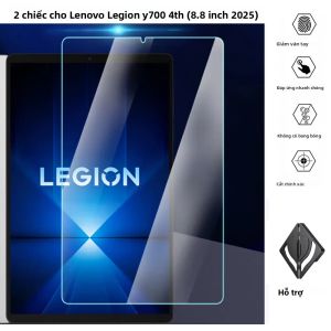 Bộ 2 Miếng Dán Bảo Vệ Màn Hình Kính Cường Lực Full HD Cho Lenovo Legion Tab Y700 Gen 4 AI 8.8 Chống Trầy Xước Độ Cứng 9H