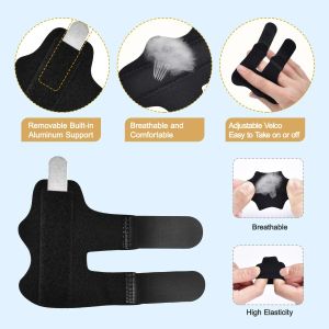SRIEI 1PCS Trigger Finger Splint Brace Corrector Adjustable Support Extension Arthritis Orthosis