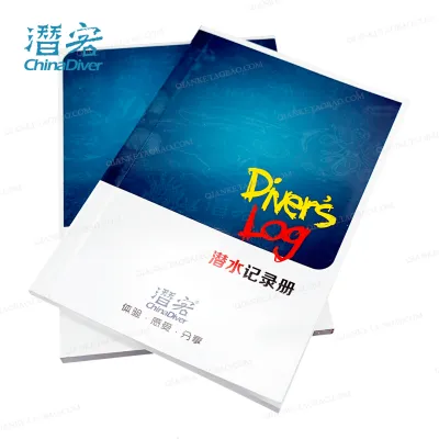 Chinese Dive Activity Log Book Copperplate Paper