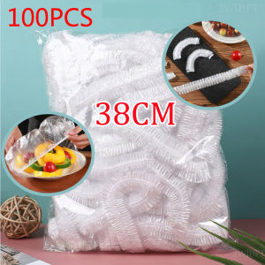 38/70/120CM Disposable Food Cover Elastic Plastic Wrap Food Grade Lids Shoe Cover Shower Headgear Bowls Caps Fresh Saver Dust
