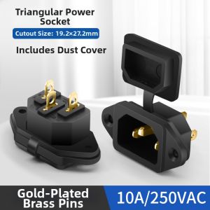 kuicc | With Ears And Dust Cover AC Power Socket 3-pin