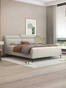 Airland | Modern and Minimalist Soft Padded Double Bed 1.5m