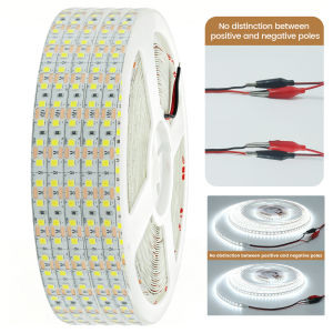 DC 24V 2835 120LEDs/M LED Strip No Polarity IP20 Flexible Ribbon Tape Rope Light 5M 10M/Roll