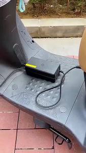 OUHOE | Electric Scooter Charger Rainproof Box Secure Latches Transparent Shell Eco Friendly Material for Health Safety Use