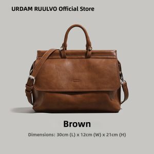 UR | Trendy Large Capacity Satchel for Commuting and Casual Use