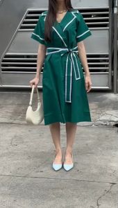 ENDLESS LIST DRESS KATUN POPLIN PREMIUM / DRESS KOMBINASI TERBARU 2024