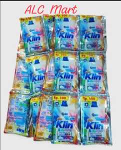 Soklin Liquid Softergent cair Biru-Putih ( 22ml X 12 Sachet )