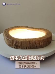 Buddhist Wabi Sabi Style LED Dimmable Ceiling Light