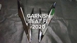 Bingkai Lampu Depan HONDA Beat FI ESP New Sebelum 2020 Black Chrome - Garnish Set TGP