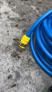 สายยางรดน้ำ 1/2 (4 หุน) 20 เมตร พร้อมปืนฉีด 7 รูปแบบ ชุดสายยางพร้อมใช้งาน สายยางไม่หักงอ