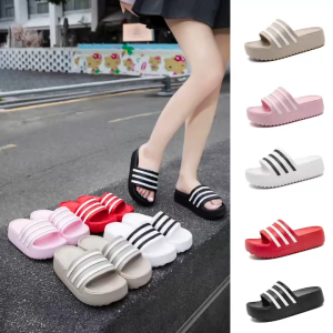 New AD thick-soled womens outdoor height-enhancing non-slip beach sandals