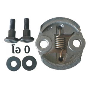 ชุดคลัทช์พร้อมสกรู 2 Stroke 34F เครื่องตัดหญ้า ที่กันจอนหญ้า จับคู่กับอุปกรณ์ดั้งเดิม อายุการใช้งานยาวนาน