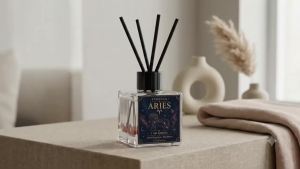 Tinh Dầu Thơm Khuếch Tán Sậy Trà Trắng Virgo Zodiac 50ml Với 4 Que Sậy Làm Thơm Không Cần Lửa Trang Trí Phòng Quà Tặng